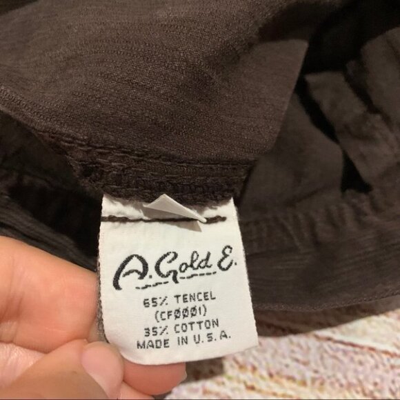 Vintage A. Gold E. Brown Cropped Jacket - Picture 6 of 16